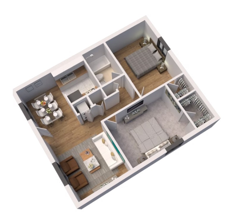 The Cedar floor plan